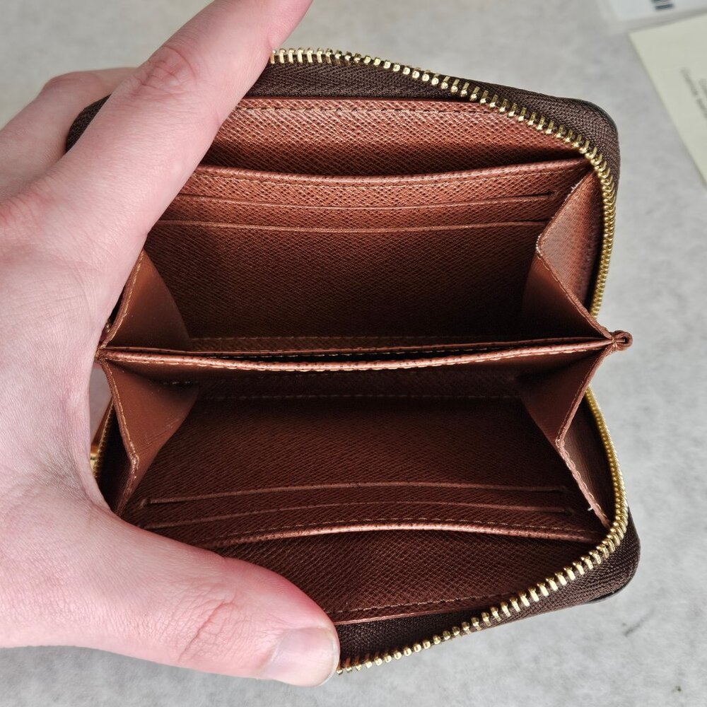 Louis Vuitton Monogram Zippy Coin Pouch Small Wallet with Box - Picture 8 of 11